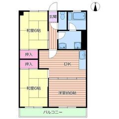 東村山駅・破格の初期費用⭐️敷・礼・仲0円⭐️追い焚き/室内洗濯機置場/TVインターホン/インターホン/バス・トイレ別/冷暖房/バルコニー - 東村山市