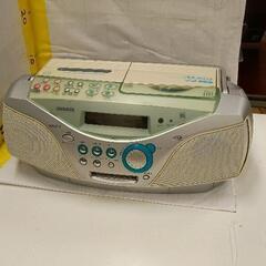 0603-368 【無料】 MDCDラジカセ※MD不可、返品不可