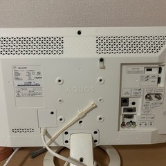 SHARP テレビ　22インチの画像