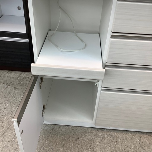 レンジボード ニトリ　2枚スライド扉　ポスティア