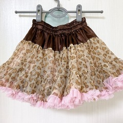 panpantutu パンパンチュチュ　フリルスカート　L レオ...