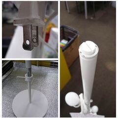 　お引取り限定/三重県/値引不可　中古　外側のかさなし芯のみ　IKEAフロアスタンド　Solleftea　 G1412（J-316）の画像