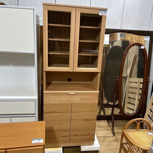 カリモク　カップボード　食器棚　キッチン収納　インテリア家具　お値下げしました！