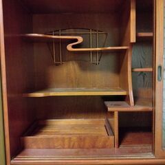和室食器棚・飾り棚（茶ダンス）の画像