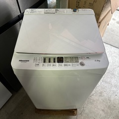 06　美品　ハイセンス　2024 洗濯機　