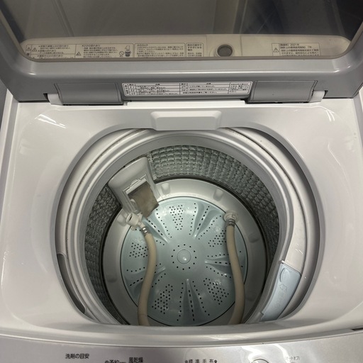 ¥5000/01 美品★アクア　洗濯機2021 5.0kg