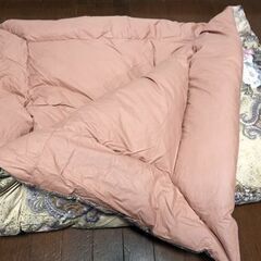 羽根掛布団２枚（スモールフェザー×ダウン）の画像