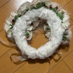 ハンドメイド リングピローの画像