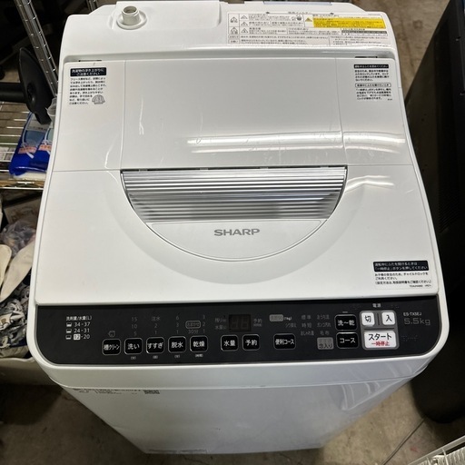 01SHARP 洗濯機　5.5kg 2021年