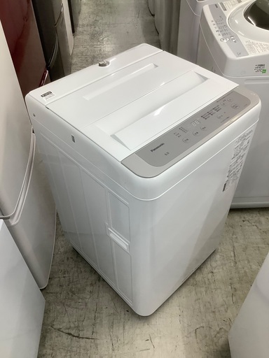 安心の1年保証付き！！　Panasonic  6.0kg全自動洗濯機　NA-F6B1  2023年製