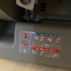 受け渡し確定済　　チャイルドシートの画像