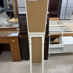 ★ジモティ割あり★TJ11810  姿見 白 H146.5×D48×W28 クリーニング済みの画像