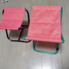 取引中 折りたたみ椅子2脚