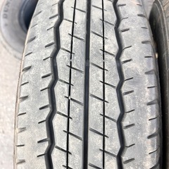 195/80R15 LTダンロップ SP175N 夏タイヤ 中古の画像