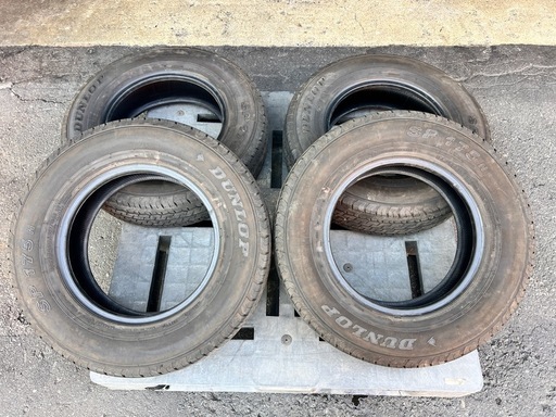 195/80R15 LTダンロップ SP175N 夏タイヤ 中古