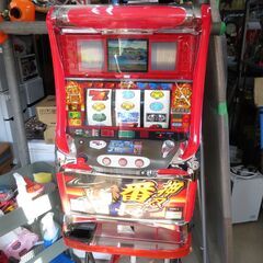 パチスロ実機 初代 押忍! 番長 伝説の男 コイン不要機・ドアキ...