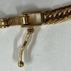 K18 12面トリプル   長さ 50cm 幅 3.3mm 重さ 12.7gの画像