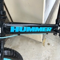 子供用にインテリアに最適★HUMMERハマー自転車ブレーキ付き★庭遊びサイクリングアメ車ファン必見★格安の画像