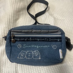 すみっコぐらし ショルダーポーチ 背面クリアポケットあり（used)