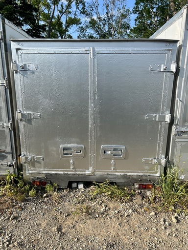 X5. 横扉付【格安】 1トン 保冷コンテナ 幅187ｃｍ長さ310ｃｍ高さ176ｃｍ コンテナ 物置 倉庫 格安運送　江別市発