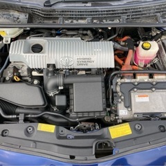 トヨタ　プリウス1.8S 青の画像