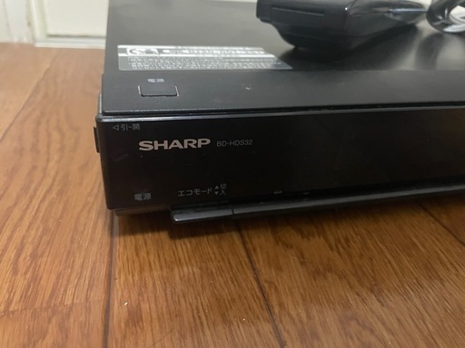 SHARP BD-HDS22 ブルーレイレコーダー　中古