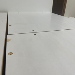 ニトリ シングルベッド SフレームジオWHチェスト40 引出し収納付きの画像