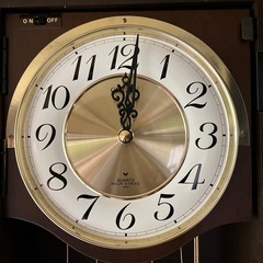CITIZEN 振り子時計　柱時計の画像