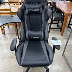 ★ジモティ割あり★TJ11817  ゲーミングチェア 黒 H12...