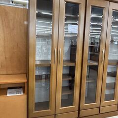 ★ジモティ割あり★TJ11818 松田家具 棚 ブラウン H19...