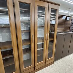 ★ジモティ割あり★TJ11819 松田家具 棚 ブラウン H19...