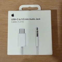 新品・未使用 USB-C to 3.5mm Audio Jack の画像