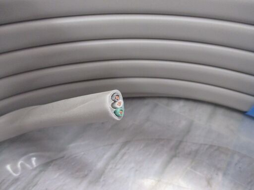 弥栄 VVF 3×1.6ｍｍ 黒白緑 未使用 100ｍ 質量13kg 【ハンズクラフト宜野湾店】