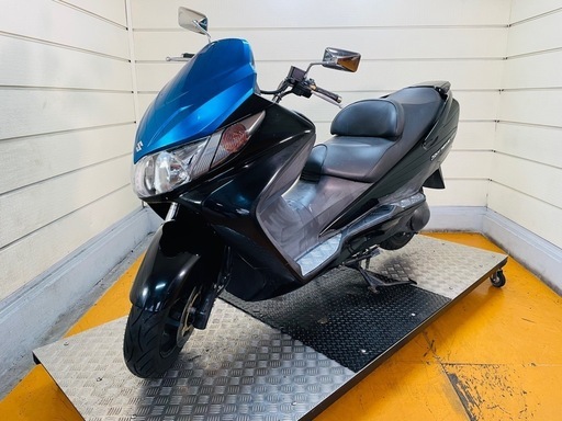 20099km ★始動動画あり★ スカイウェイブ CJ43A ビッグスクーター