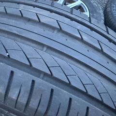225/55R17 HIFLY サマータイヤ バリ溝 + アルミホイールの画像