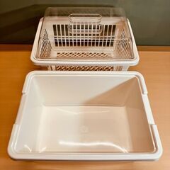 フード付き水切りかごの画像