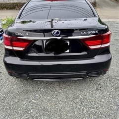 値下げしました。レクサスLS後期仕様　サンルーフ付き　車高調　ワークホイール21インチ　トランスミッターオマケの画像