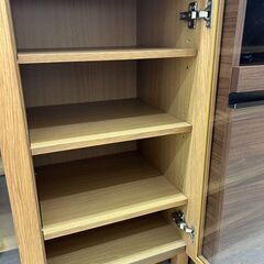★ジモティ割あり★TJ11830 無印良品 棚 ナチュラル H83×D40×W120 クリーニング済みの画像