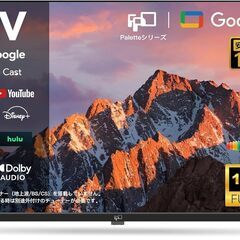 FPD チューナーレス テレビ 40V型 FHD Google ...