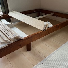 すのこベットフレーム　シングルの画像