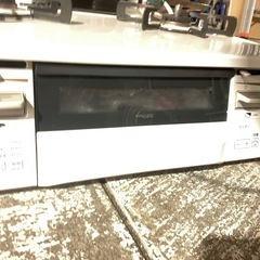 かなり綺麗です　リンナイ　20年製　都市ガス　多機能上下両面焼きグリル搭載　ガスコンロ の画像