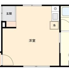 7月中旬入居可能デザイナー１R【フリーレント / 初期費用17.3万円】オートロック/宅配ボックスあり★ - 豊島区