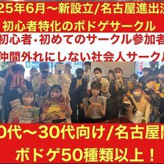 【名古屋のボドゲ専門サークル‼️第1期生オープニング募集‼️】🔰...