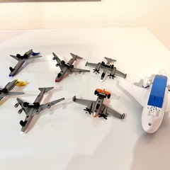 飛行機　模型　航空機　オモチャ7機セットの画像