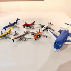 飛行機　模型　航空機　オモチャ7機セット