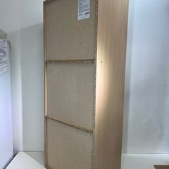 A4ファイルがしまえるボックス3段 木目 ナチュラル カラーボックス 中古の画像