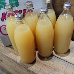 青森りんご　サンふじ100%　りんごジュース　1L６本入り 　春絞りの画像