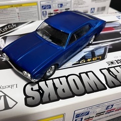 130ローレル　ケンメリ　ハコスカ　プラモデル