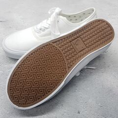 未使用品 ユニセックス MLB New York Yankees/ニューヨーク・ヤンキース ホワイトスニーカー メジャーリーグ 23.5㎝の画像