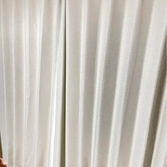 ニトリのカーテン、レースカーテンセット　100×178の画像